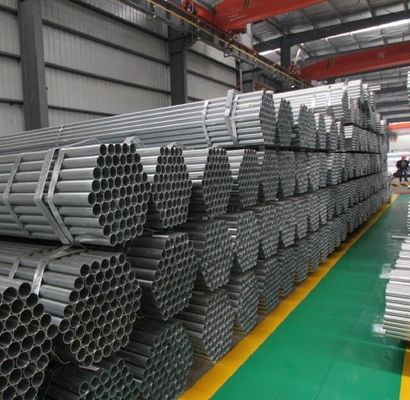 Q235 ASTM A53 Galvanizli Çelik Boru Çekirdekleri BS İnşaat için